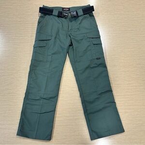 NWOT TRU-SPEC Work Pants Women 4 Green Ripstop Cargo Utility Tactical Rugged